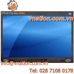 LCD monitor / 1920 x 1080 / rack-mount / dust-proof