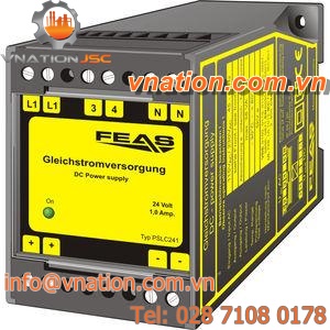 AC/DC power supply / regulated / DIN rail / wall-mount
