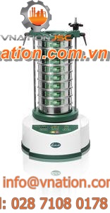 vibrating sieve shaker / solid/liquid / control