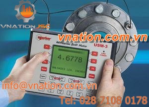 ultrasonic bolt stress measurement device