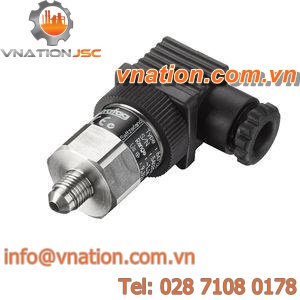 relative and absolute pressure transmitter / ceramic / electronic / with electrical output signal