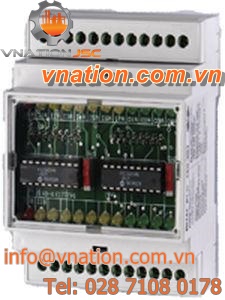DIN rail programmable logic controller / security / 8-O