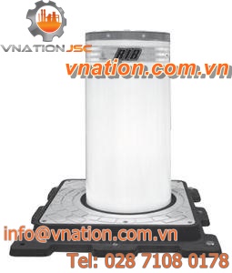 automatic retractable bollard / for pedestrian areas