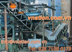 ECS separator / eddy current / glass / for non-ferrous metals