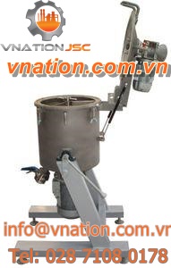screw homogenizer / batch / for the pharmaceutical industry / for the cosmetics industry