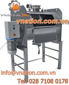 plowshare mixer / batch / for the food industry / high-speed