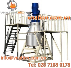planetary mixer / batch / for highly viscous products / clean-in-place (CIP)