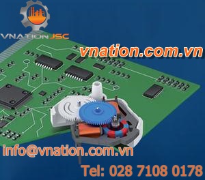 DC motor / stepper / 100V / compact