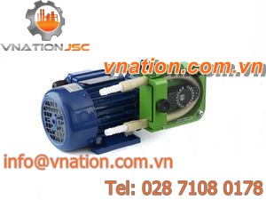 wastewater pump / electric / peristaltic / for the food industry
