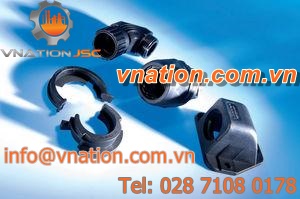 bulkhead fitting / straight / conduit for cable protection