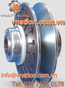 pulley with taper bushing / belt / variable