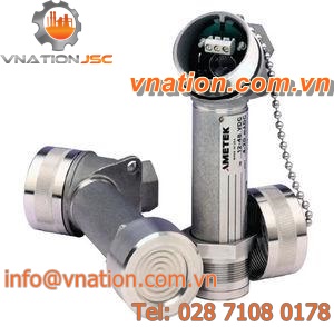 flush pressure transmitter / explosion-proof / intrinsically safe / stainless steel