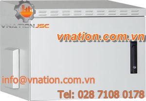security cabinet / single-door / steel / IP55