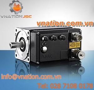 AC motor / two-phase / asynchronous / with integrated inverter