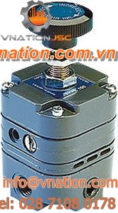 air pressure regulator / membrane / multi-stage / stainless steel