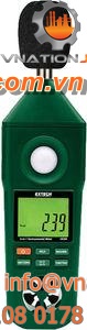 multi-function meter: temperature, air velocity, relative humidity, light meter and sound level meter