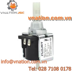 water pump / oscillating piston / self-priming / compact