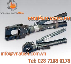 guillotine shear / hydraulic / for metal sheets / hand-held