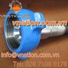 threaded fitting / straight / for gas / for oil