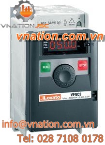 vector control AC drive / vertical / compact