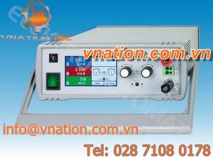 AC/DC power supply / regulated / tabletop / programmable