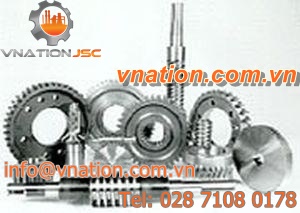 worm gear / helical-toothed / custom / for industrial applications
