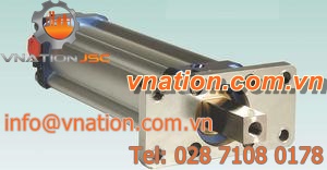 non-rotating cylinder / pneumatic / double-acting