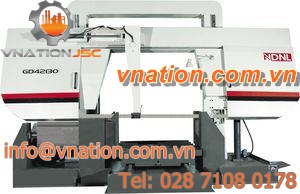 band sawing machine / horizontal / high-rail gantry type / automatic