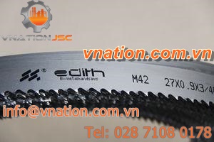 bandsaw blade / bimetallic / for metal