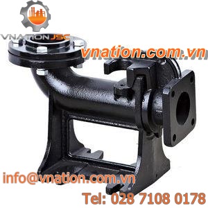 flange fitting / duck foot bend / spring