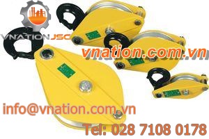 roller lifting pulley / with hook