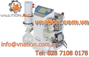 diaphragm vacuum pump / lubricated / single-stage / chemical-resistant