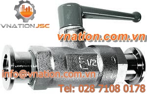 ball valve / lever / control / vacuum