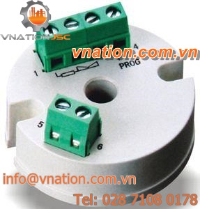 probe head-mounted temperature transmitter / thermocouple / 4-20 mA