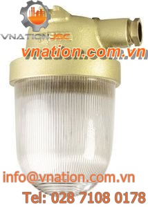 pendant lighting fixture / incandescent / IP56