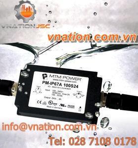 AC/DC power supply / with short-circuit protection / switching