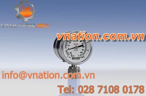 semiconductor pressure transmitter / with display / stainless steel
