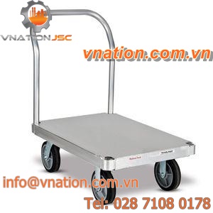 handling cart / platform / multipurpose / aluminum