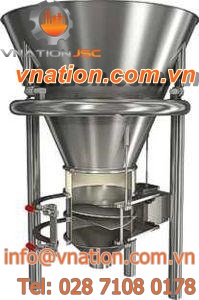 gravimetric feeder / vibrating / vertical / agitator