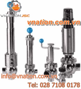 diaphragm valve / manual / drain / tank bottom