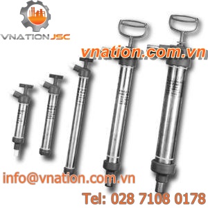 plunger hydraulic pump / manual