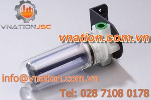 gas filter / cartridge / glass / PVDF