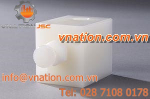 needle valve / control / for gas / corrosion-resistant