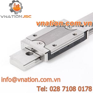 ball linear guide / miniature / precision / stainless steel