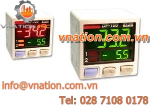 pressure sensor with analog output / with digital display / high-accuracy