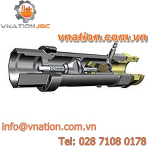 shut-off valve / for compressible fluids / emergency