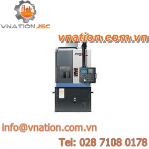 CNC turning center / vertical / 2-axis / compact