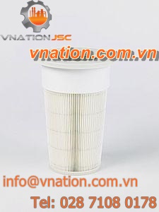 gas filter / cartridge / high-efficiency / pleated