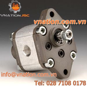 gear hydraulic pump / hydraulically-operated / suction