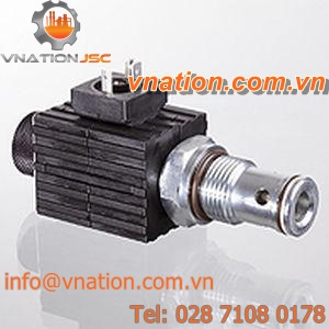 pilot-operated solenoid valve / hydraulic / 2/2-way
